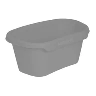 Kosze na bieliznę - Wanna na pranie Tilda 30,5 l szara keeeper - miniaturka - grafika 1