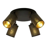 Lampy sufitowe - Emibig Bronx Premium lampa sufitowa (spot) 4-punktowa czarna 1152/4PREM - miniaturka - grafika 1