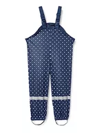 Spodnie i spodenki dla chłopców - Playshoes Dziewczęce spodnie przeciwdeszczowe, 11 - Marine, 104 cm - miniaturka - grafika 1