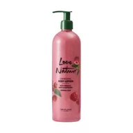 Balsamy i kremy do ciała - Energetyzujący balsam do ciała Love Nature z organiczną mięta i maliną - miniaturka - grafika 1