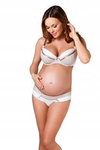 ALLES Boistonosz do karmienia MAMA CAFFE LATTE 75H - Biustonosze ciążowe - miniaturka - grafika 1