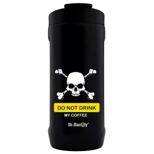 Kubek do samochodu Dr.Bacty Notus 360 ml - Do not drink my Coffe - czarny - Kubki termiczne - miniaturka - grafika 1