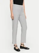 Spodnie damskie - Marc O'Polo Chinosy 408 0262 10435 Szary Slim Fit - miniaturka - grafika 1