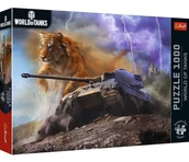 Puzzle - Puzzle 1000 World of Tanks: Tygrys Ii Trefl - puzzle - miniaturka - grafika 1