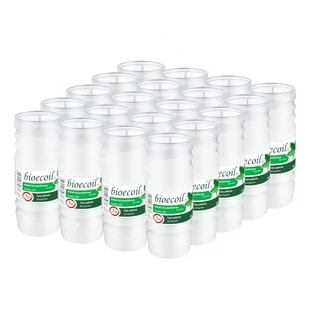 14cm Wkłady do zniczy parafinowe 3dni BIO3 (20szt) - Lampiony i znicze - miniaturka - grafika 1