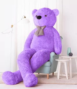 Miś Gustaw, Miś Classico, fioletowy, 300 cm - Maskotki i pluszaki - miniaturka - grafika 1