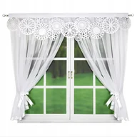 Firany - Firana Panel Kastylia 400x155 WOAL Ażur - miniaturka - grafika 1