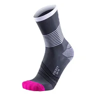 Skarpetki damskie - For.Bicy Urban Cycling skarpety rowerowe damskie wielokolorowa Grey/White/Pink 39-42 - miniaturka - grafika 1