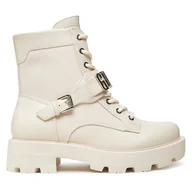 Botki damskie - Botki Guess FLTYZ2 FAP10 Écru - miniaturka - grafika 1