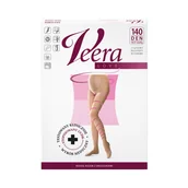 Bielizna lecznicza - Veera Rajstopy Przeciwżylakowe Ciążowe 140 Den Kolor Czarny, Rozmiar 2 - miniaturka - grafika 1