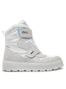 Primigi Śniegowce GORE-TEX 4873000 D Srebrny - Buty dla dziewczynek - miniaturka - grafika 1