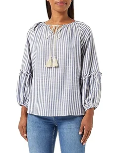 TILDEN Bluzka damska 37330951, niebiesko-biała, M, niebieski biały, M - Bluzki damskie - miniaturka - grafika 1