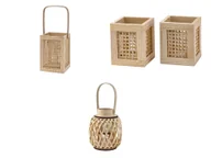 Dekoracje domu - LIVARNO home Latarnia drewniana - miniaturka - grafika 1