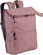 Plecaki - Plecak biznesowy z zamkiem błyskawicznym różowy poliester ORI323A - miniaturka - grafika 1