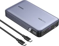 Powerbanki - Powerbank Ugreen Powerbank 20000mAh UGREEN PB720, USB-A, 2xUSB-C 100W PD szary - miniaturka - grafika 1