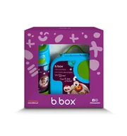 Zestawy naczyń dla dzieci - Zestaw Mini Lunchbox + Butelka tritanowa ze słomką 450 ml, Ocean Breeze, b.box - miniaturka - grafika 1