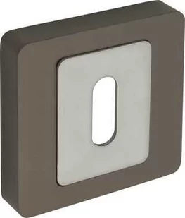 Szyld do klamki QZ-540 na klucz grafit/chrom - Klamki - miniaturka - grafika 1