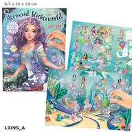 Zabawki kreatywne - DEPESCHE, zestaw z naklejkami top model syrenka 13395a - miniaturka - grafika 1