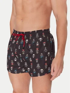 YSABEL MORA Szorty kąpielowe 90286 Czarny Regular Fit - Kąpielówki męskie - miniaturka - grafika 1