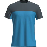 Koszulki sportowe męskie - Męska koszulka Icebreaker Men Merino 125 Cool-Lite™ Sphere III SS Tee Colour Block Rozmiar: M / Kolor: turkusowy/niebieski - miniaturka - grafika 1