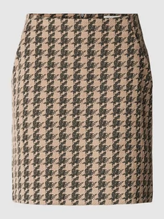 Spódnice - Spódnica mini ze wzorem w pepitkę model ‘Marthea’ - grafika 1