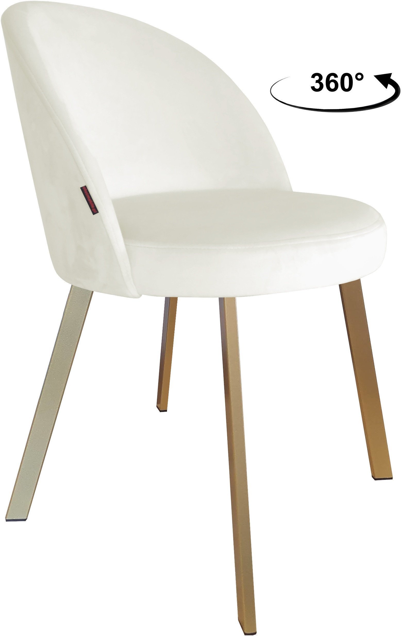 Krzesło obrotowe Trix podstawa Profil złota MG50