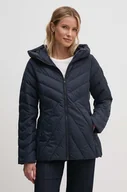 Kurtki damskie - Tommy Hilfiger kurtka puchowa damska kolor granatowy przejściowa WW0WW42623 - miniaturka - grafika 1