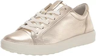 Sneakersy damskie - ECCO Damskie sneakersy Soft 7 W, białe złoto, rozmiar 35, czyste białe złoto, 35 EU - grafika 1