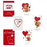 Kartki okolicznościowe i zaproszenia - PAN DRAGON Karnet BN B6 religijny z opłatkiem MIX - miniaturka - grafika 1