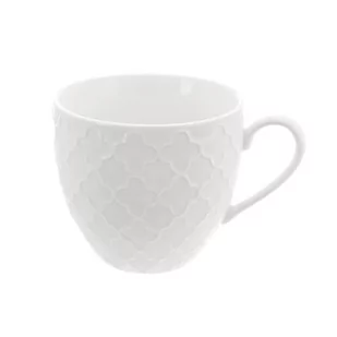 Orion Kubek porcelanowy WHITELINE 0,25 l, 6 szt. - Kubki - miniaturka - grafika 1