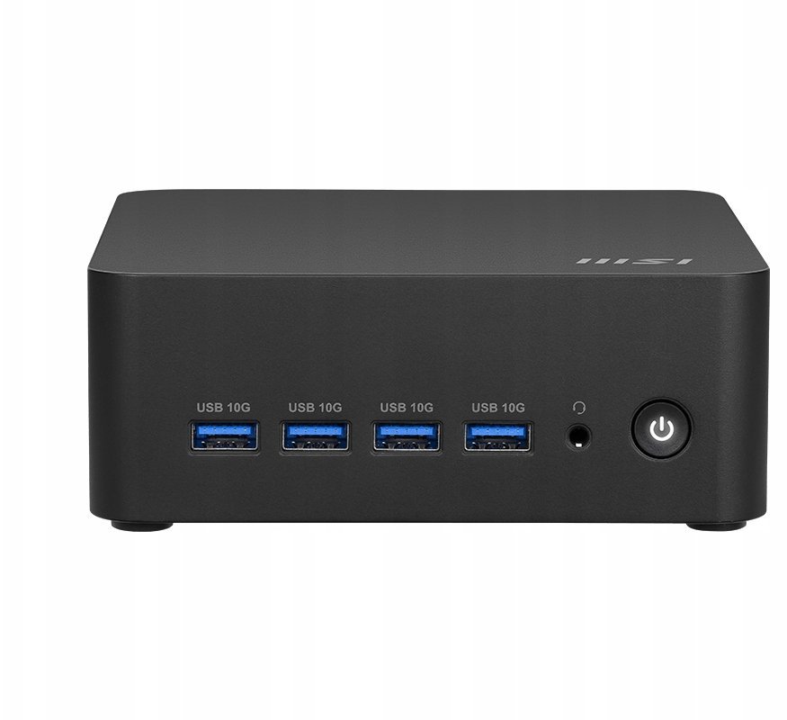 Komputer MSI MSI CUBI Z AI 8M-004BEA RYZEN 9 8945HS, 16GB DDR5, 512GB SSD M.2, bez systemu