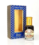 Wody i perfumy damskie - Olejek perfumowany roll on Ambra 10 ml Luxurious Veda Song of India - miniaturka - grafika 1