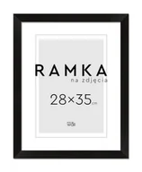 Ramki na zdjęcia - Ramka na zdjęcia 28x35 cm Czarna - miniaturka - grafika 1