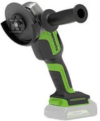 Szlifierki i polerki - Szlifierka kątowa akumulatorowa Greenworks GD24AG 24V + bateria 4Ah + ładowarka - miniaturka - grafika 1