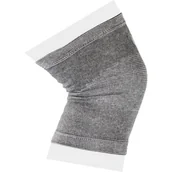 Ściągacze i opaski sportowe - POWER-SYSTEM OPASKA KOLANO KNEE SUPPORT-GREY-L - miniaturka - grafika 1