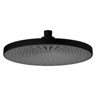 Deszczownice - Czarna słuchawka prysznicowa Wenko Rain - miniaturka - grafika 1