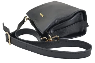 Funkcjonalna torebka damska na ramię - Czarna - Torebki damskie - miniaturka - grafika 6