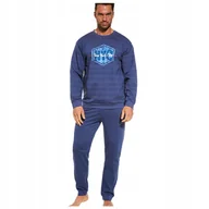 Piżamy damskie - Cornette Piżama Męska City 308/250 Rozm. Xl - miniaturka - grafika 1