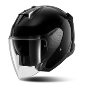 Kaski motocyklowe - Kask Otwarty Shark Skwal i3 Jet CzarnyL - miniaturka - grafika 1