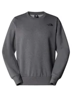 Bluzy męskie - The North Face Bluza Simple Dome NF0A89FB Szary Regular Fit - miniaturka - grafika 1