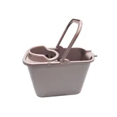 Inne artykuły do sprzątania - WIADRO 12L PROSTOKĄTNE Z WYCISKACZEM  SREBRNE -BEN kod: 40B-WIA-12PRW/SE + Sprawdź na SuperWnetrze.pl - miniaturka - grafika 1