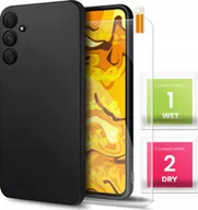 Etui i futerały do telefonów - Hello Case Etui do Samsung Galaxy A54 5G Czarne, Matowe, Obudowa Slim SZKŁO - miniaturka - grafika 1