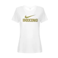 Koszulki sportowe damskie - Koszulka damska WOMENS NIKE TRAINING TEE - miniaturka - grafika 1