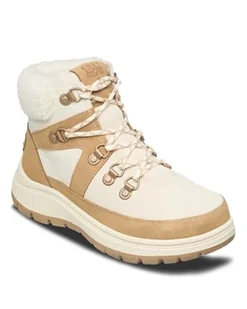 Roxy Damskie botki Alyah, białe/tanowe, 42 EU, Biały tan, 42 EU - Botki damskie - miniaturka - grafika 1