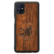 Etui i futerały do telefonów - Drewniane etui Samsung Galaxy M51 Halloween 2 Sabat Czarownic Imbuia Forestzone - miniaturka - grafika 1