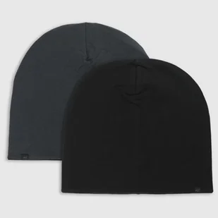 Czapka Dziecięca 4F Zimowa Beanie Dwustronna Szara 4FJWSS25ACAPU505 onesize - Czapki dla dzieci - miniaturka - grafika 1
