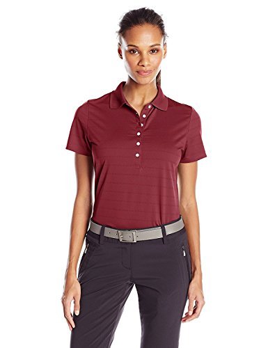 Callaway Damska koszulka golfowa z krótkim rękawem Opti-Vent Open Mesh Zinfandel L