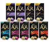 Kawa w kapsułkach i saszetkach - Kapsułki do Nespresso L'OR zestaw 90 szt. - miniaturka - grafika 1