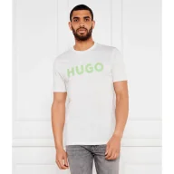 Koszulki męskie - HUGO T-shirt Dulivio Regular Fit - miniaturka - grafika 1