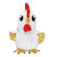 Maskotki i pluszaki - TACTIC Lumo Stars zwierzęta z farmy Kogut - miniaturka - grafika 1